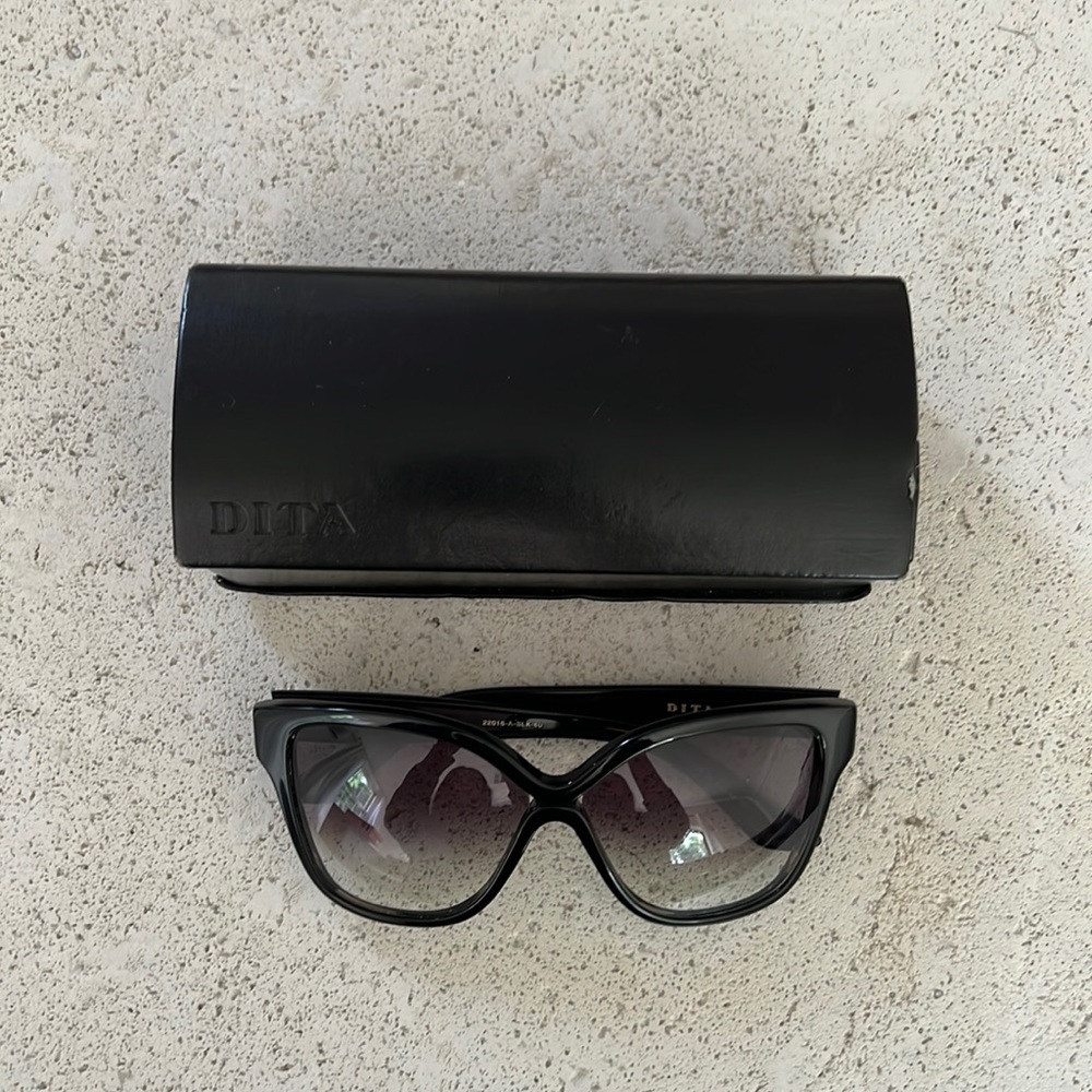 DITA Paradise Black Womens Sunglasses